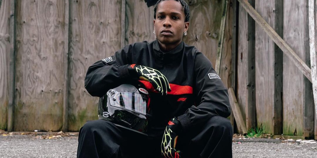 Взгляните на дебютную коллекцию A$AP Rocky PUMA x Formula 1