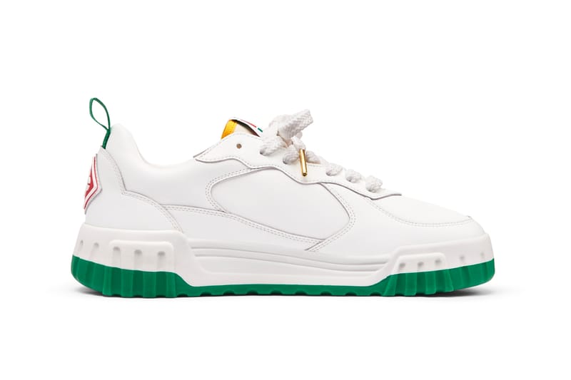 【関税込み】Casablanca ブルー＆ホワイト The Court スニーカー Casablanca Court Sneaker (Blue Fade) – CNCPTS