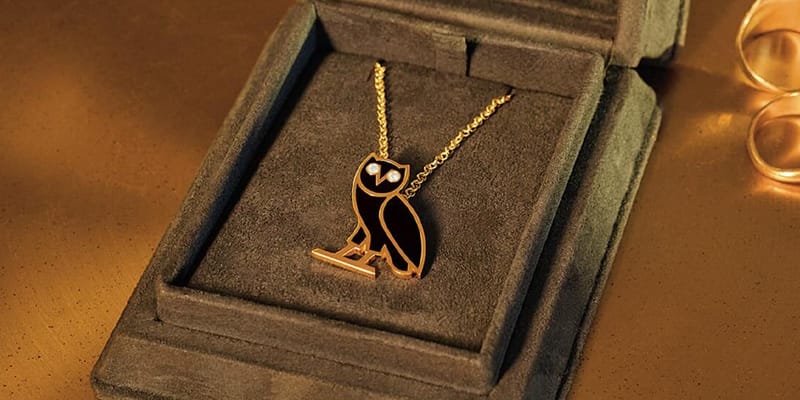 Drake s OVO x Jacob Co. Owl Pendant Necklace Hypebeast