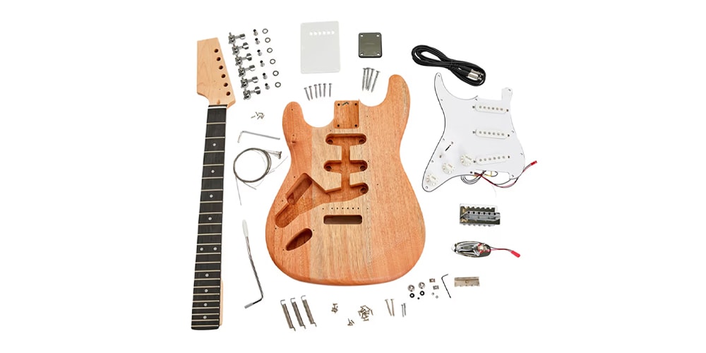 Harley Benton Debuts DIY Wooden Guitar Kits Hypebeast