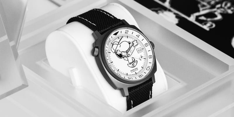 Hypebeast x Bamford GMT Watch With Snoopy | Hypebeast