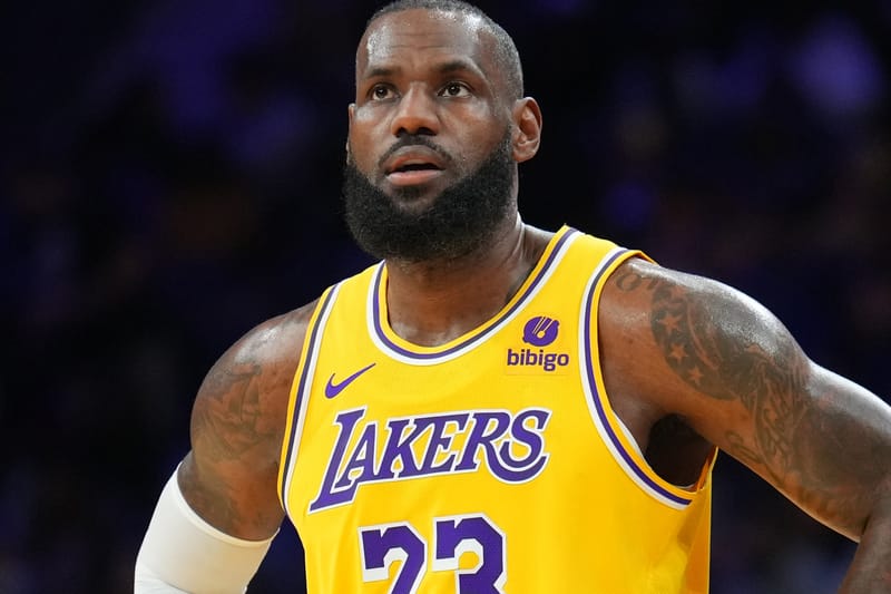 Lebron james lakers clearance jersey big and tall