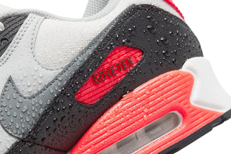 Nike Air Max 90 GORE TEX Infrared FD5810 101 Release Hypebeast