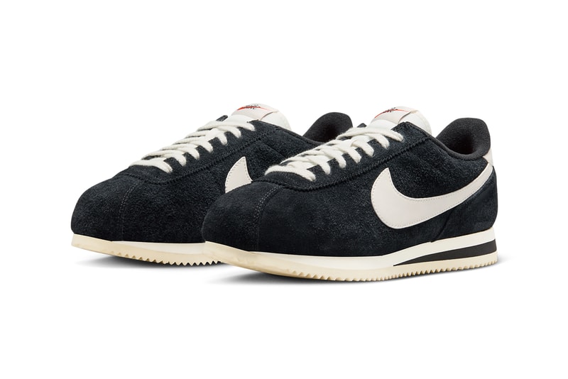 nike cortez black suede womens