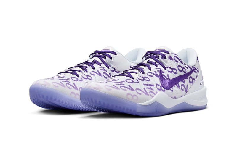 Kobe shoes white and on sale gold