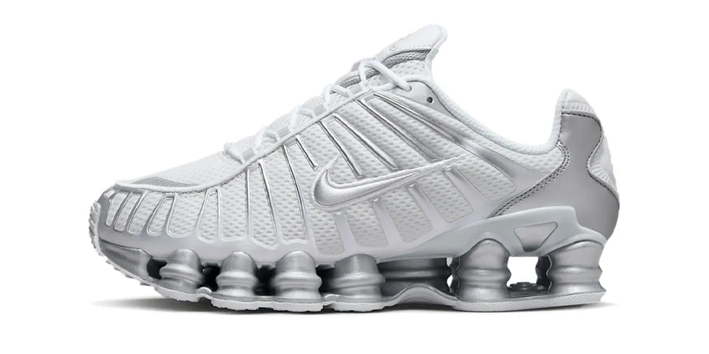 Nike Shox TL представлен в монохромной серебряной палитре