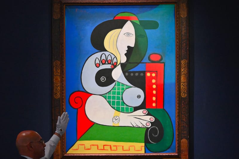 Pablo Picasso Femme a la Montre Painting Sotheby s Hypebeast