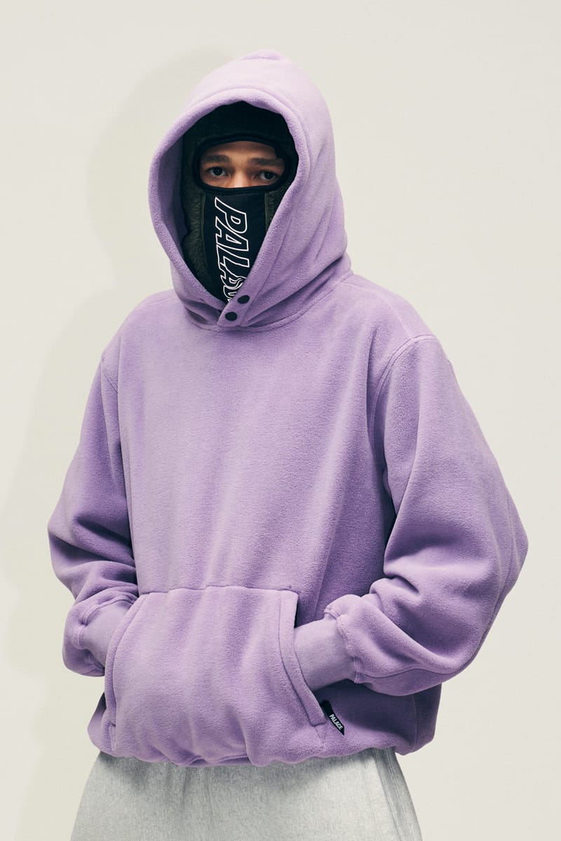 Palace best sale purple hoodie