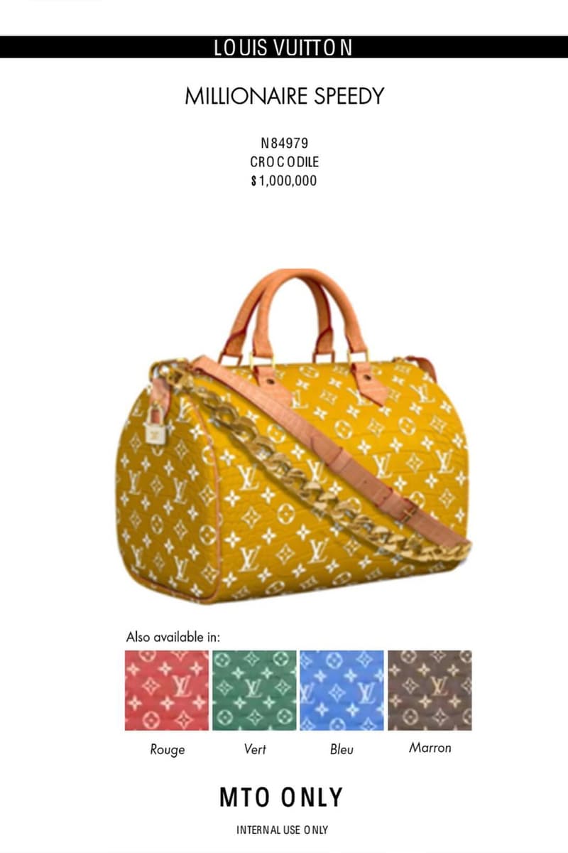 Pharrell 1 Million Louis Vuitton Speedy Bag 4 New Colors Hypebeast
