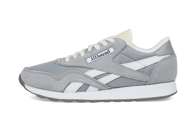 JJJJound Reebok Classic Nylon Grey Sneaker Release | Hypebeast