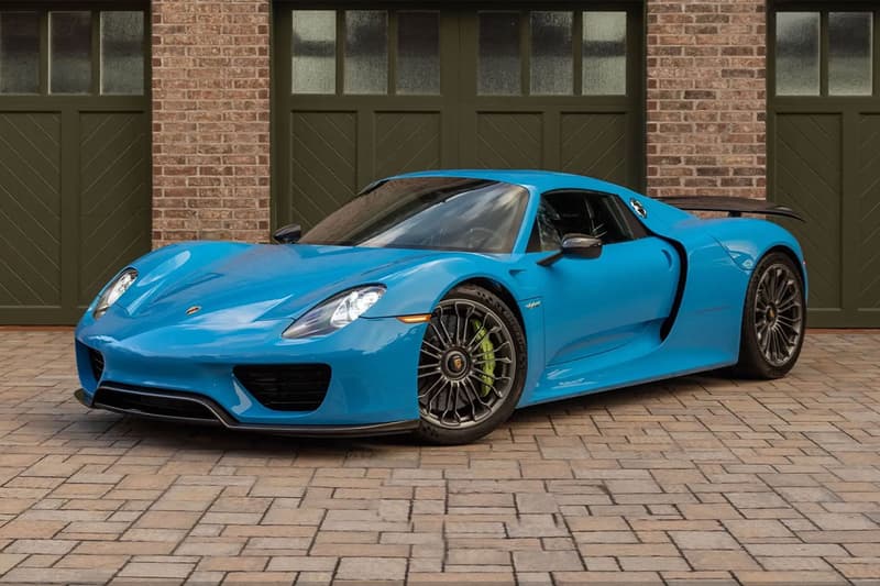 RM Sothebys McLaren P1 Porsche 918 Spyder Auction | Hypebeast