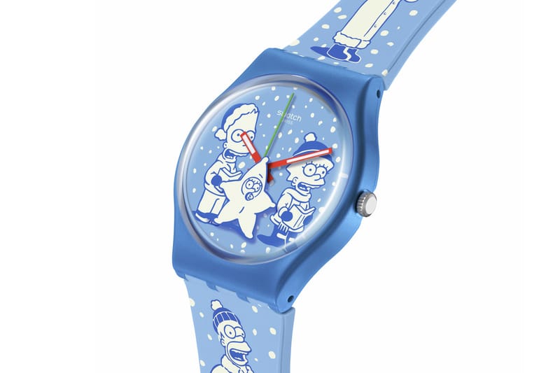 It's a 'Simpson' Christmas This Year at Swatch | Hypebeast