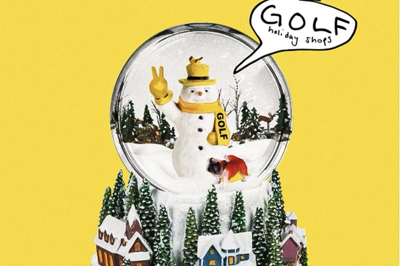 GOLF WANG 2023 Holiday Pop Up Stores Info Hypebeast