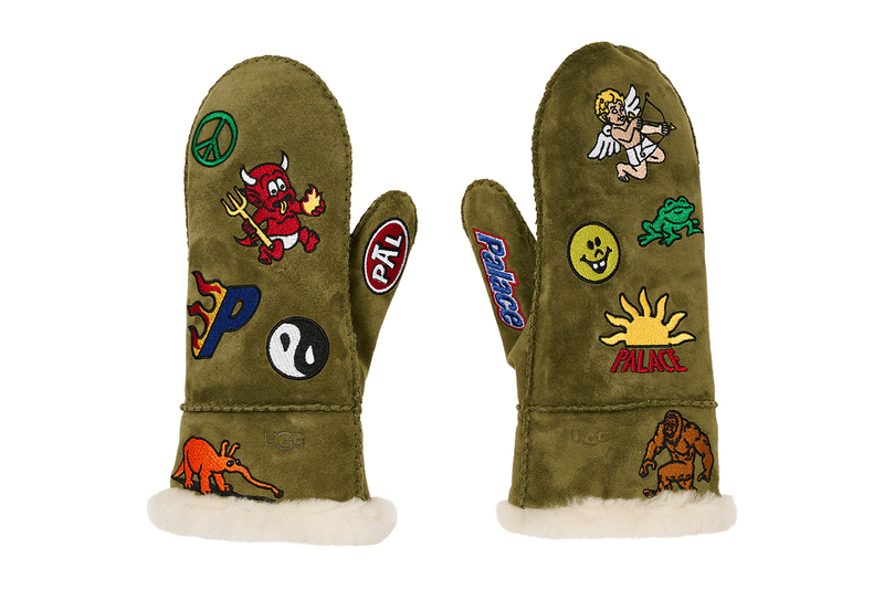 PALACE UGG コラボSHEEPSKIN MITTEN 手袋 L／XL Palace And Ugg Collaborate On Tasman Shoe, Launching December 1st