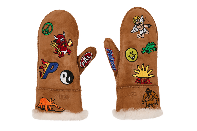 PALACE UGG コラボSHEEPSKIN MITTEN 手袋 L／XL UGG x Palace Skateboards Tasman Collaboration | Hypebeast