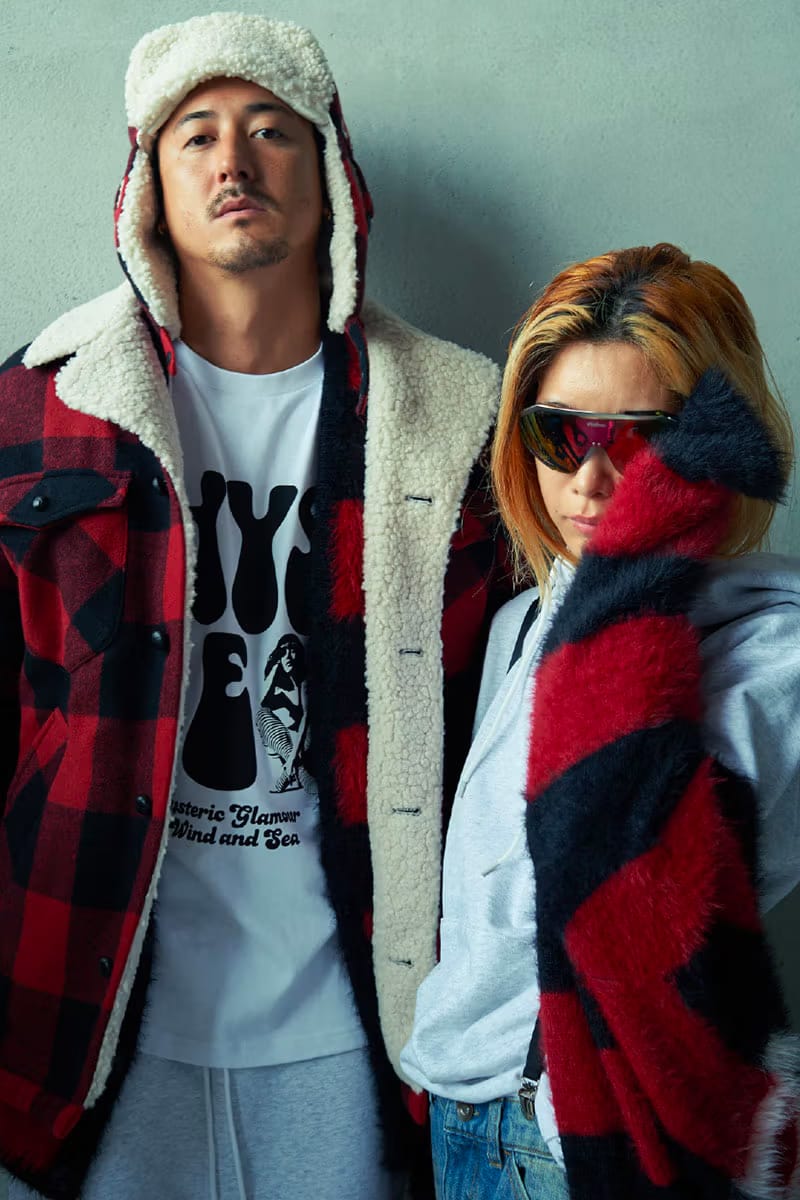 WIND AND SEA × HYSTERIC GLAMOUR-