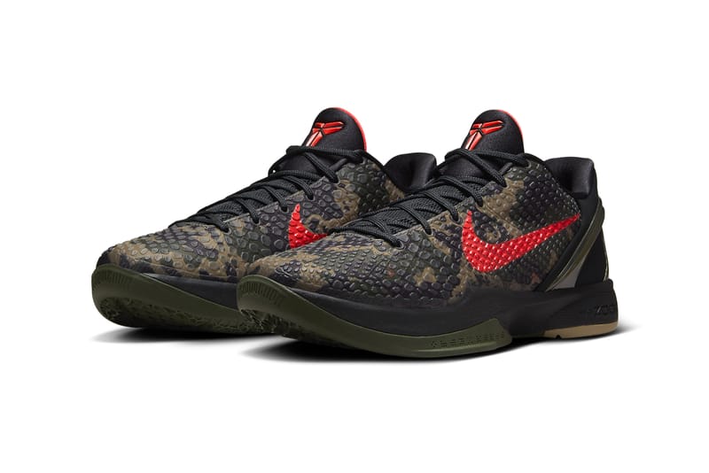 Nike Kobe 6 Protro Italian Camo FQ3546-001 Release Info | Hypebeast