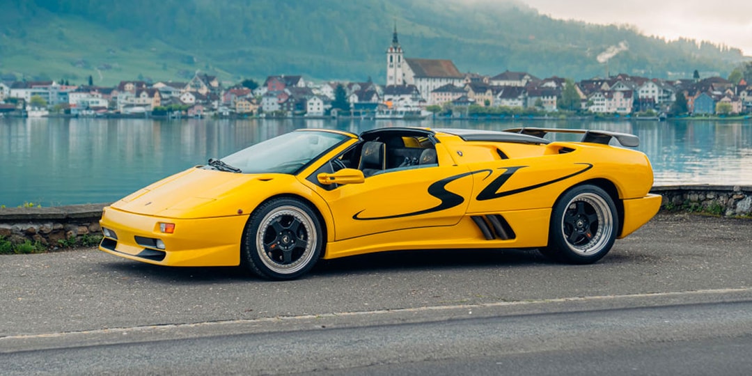 Ультра-редкий родстер Lamborghini Diablo SV 1998 года попал на аукцион RM Sotheby’s