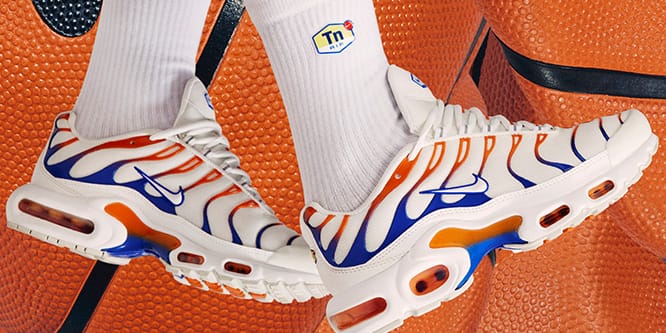 Orange and white store tns