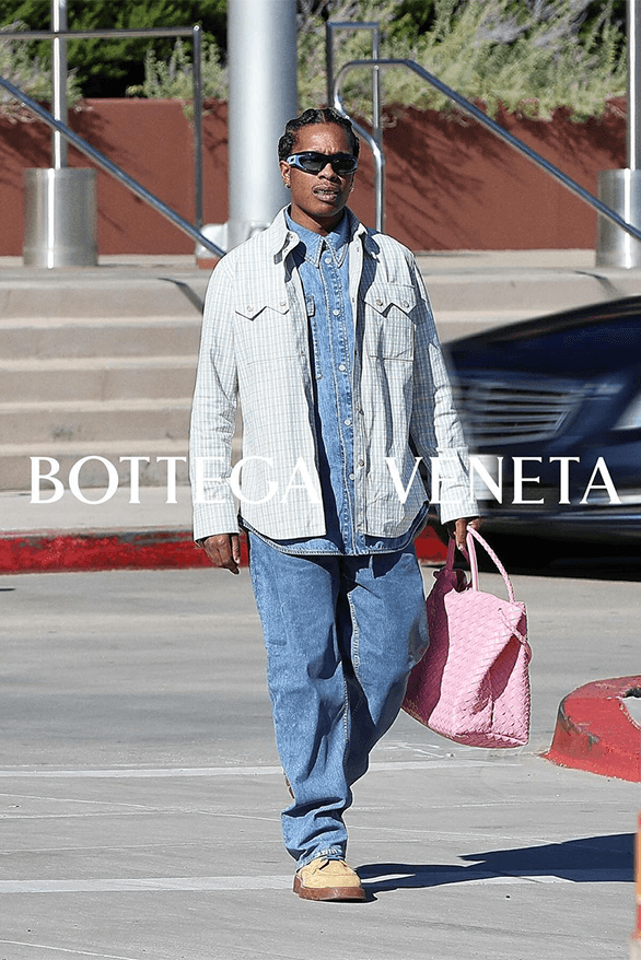 A$AP Rocky & Kendall Jenner Bottega Veneta Pre-Spring 2024 Campaign ...