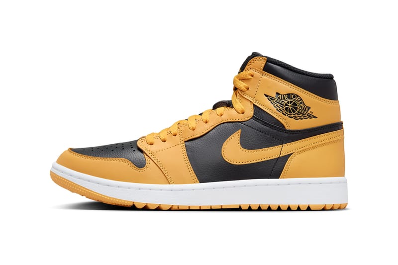 Air jordan 1 black and sale yellow release date