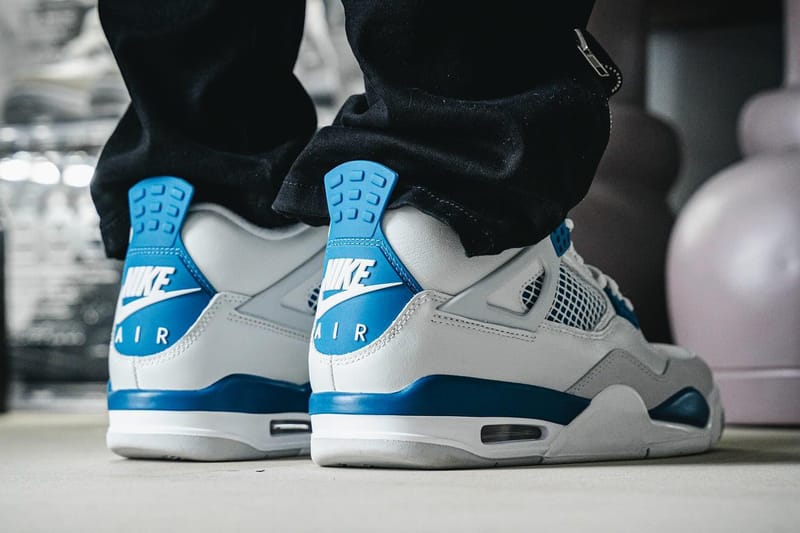 Jordan iv military on sale blue