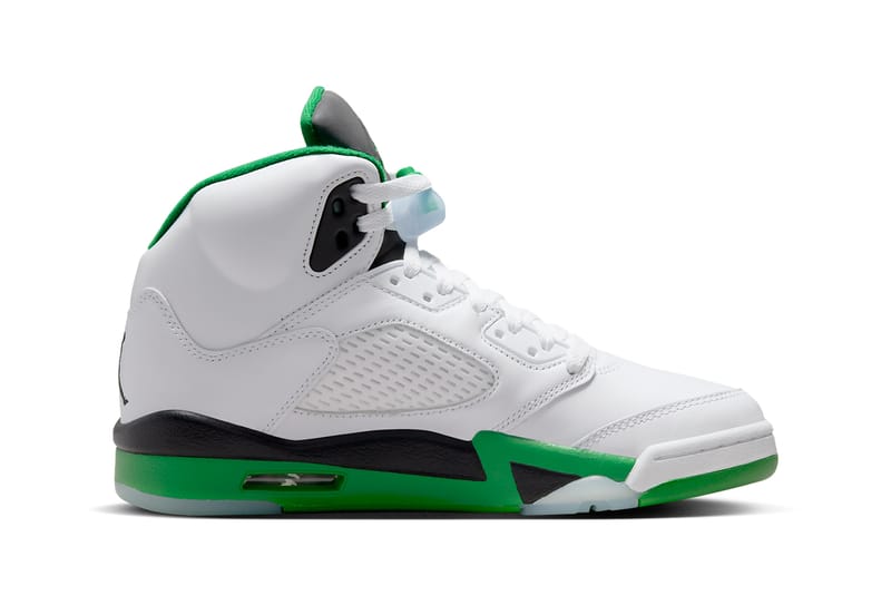 The new green store jordans