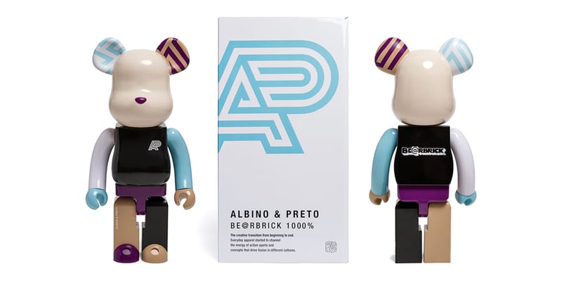 Albino & Preto x Medicom Toy BE@RBRICK 1000% | Hypebeast