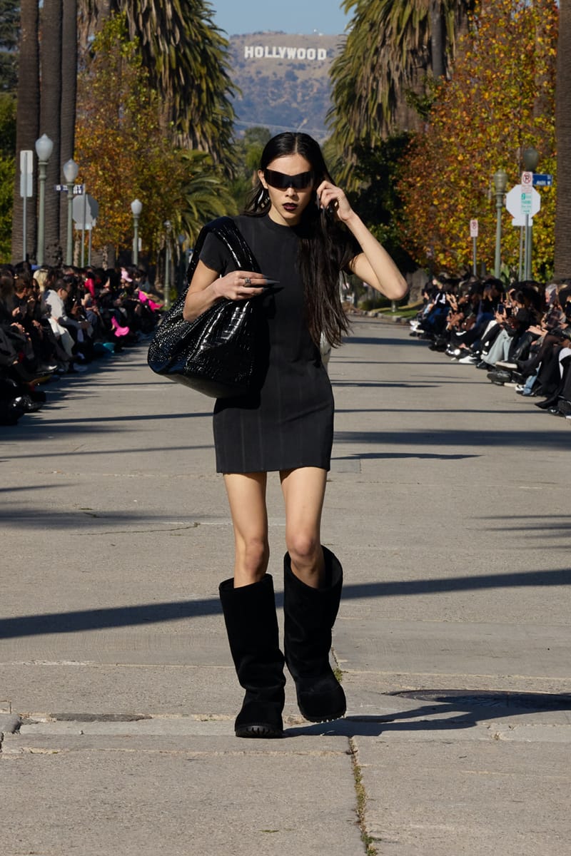 Gold balenciaga clearance thigh high boots