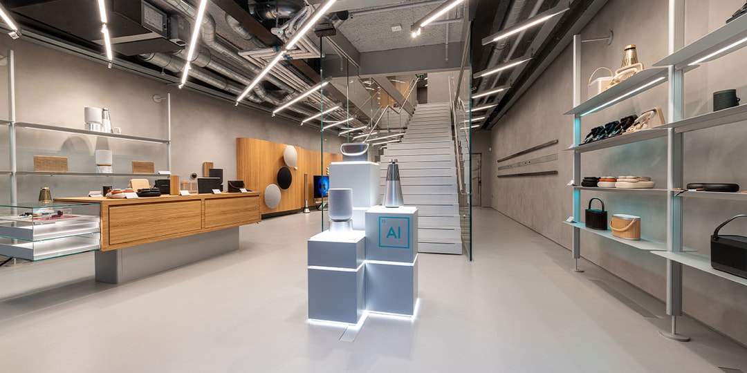 Bang & Olufsen открывает футуристический магазин в Лондоне