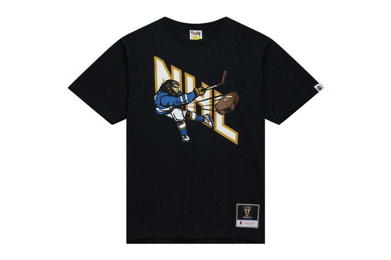 BAPE x Mitchell & Ness x NHL Jersey Collaboration Hypebeast