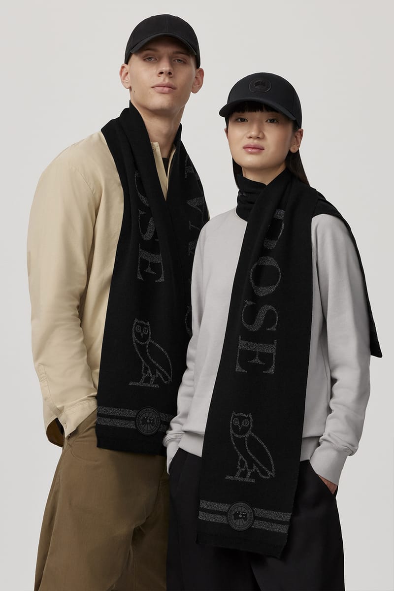 Canada goose on sale x ovo scarf