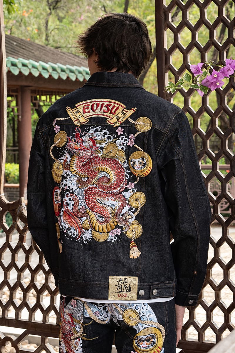 Evisu jacket clearance price