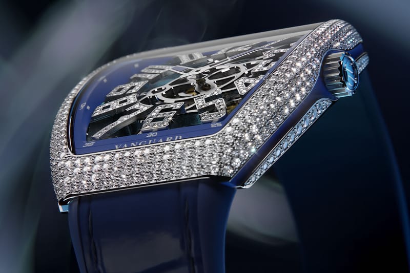 Franck Muller Vanguard Slim Skeleton Watch Info Hypebeast