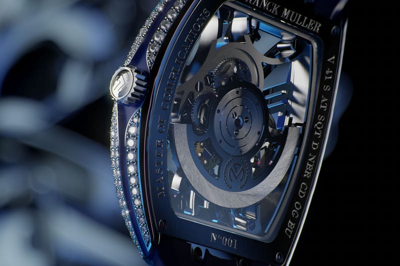 Franck Muller Vanguard Slim Skeleton Watch Info Hypebeast