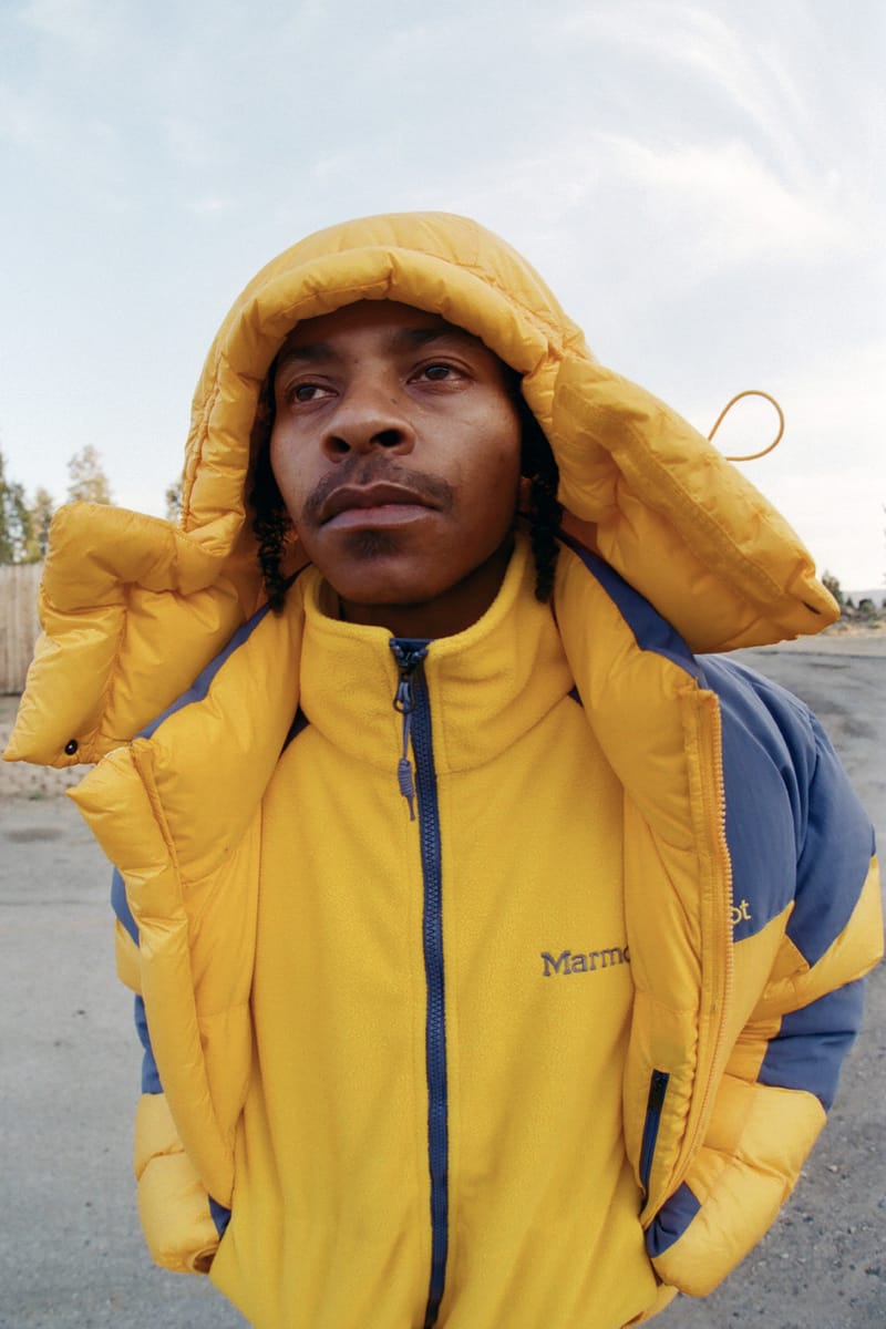 Marmot store yellow jacket