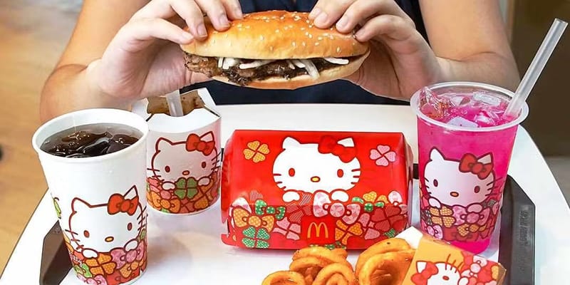 McDonald s Indonesia Debuts Special Hello Kitty Meal Hypebeast