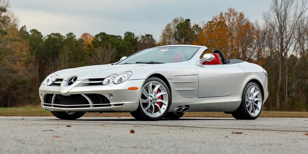 Mercedes-Benz SLR McLaren Roadster 2008 года будет продан на аукционе RM Sotheby’s