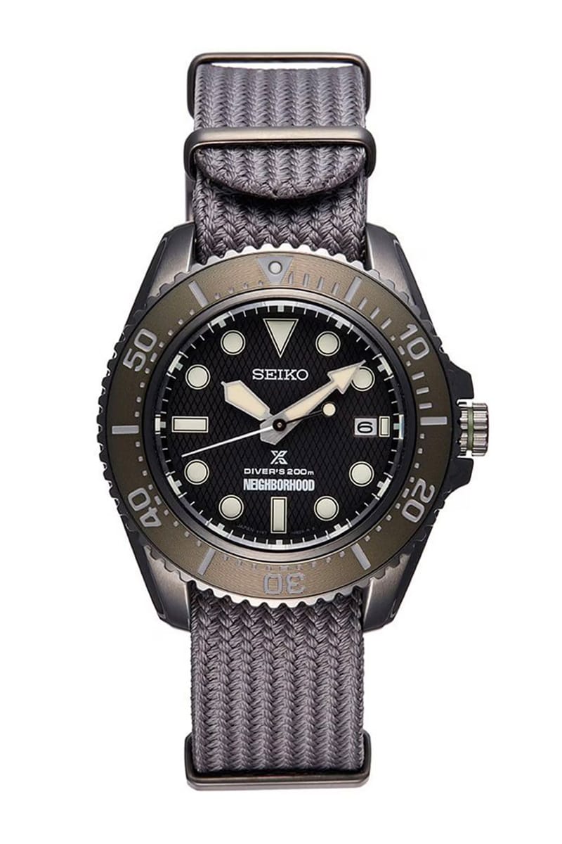 NEIGHBORHOOD x Seiko Prospex Scuba Diver Collab Hypebeast