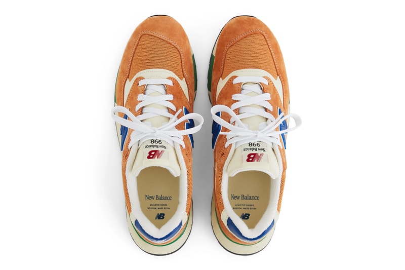 New Balance MADE in USA 998 Orange Royal Release Date | Hypebeast