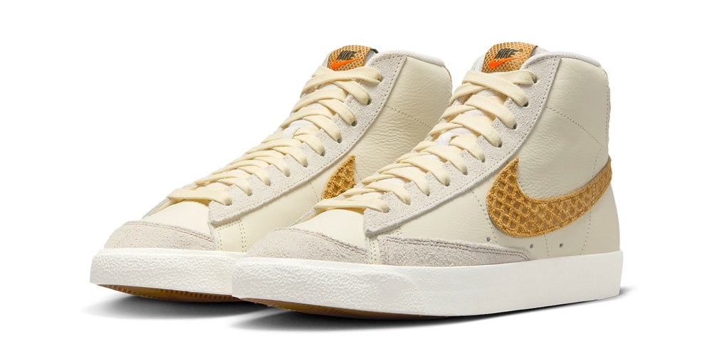 Начните свое утро правильно с Nike Blazer Mid ’77 «Waffle»