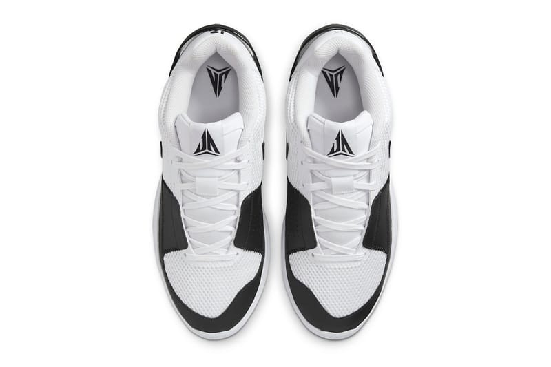 One black and one white 2024 basketball shoes