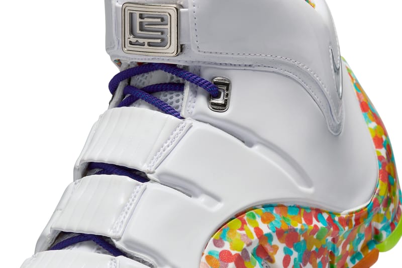 Lebron james store fruity pebbles shoes