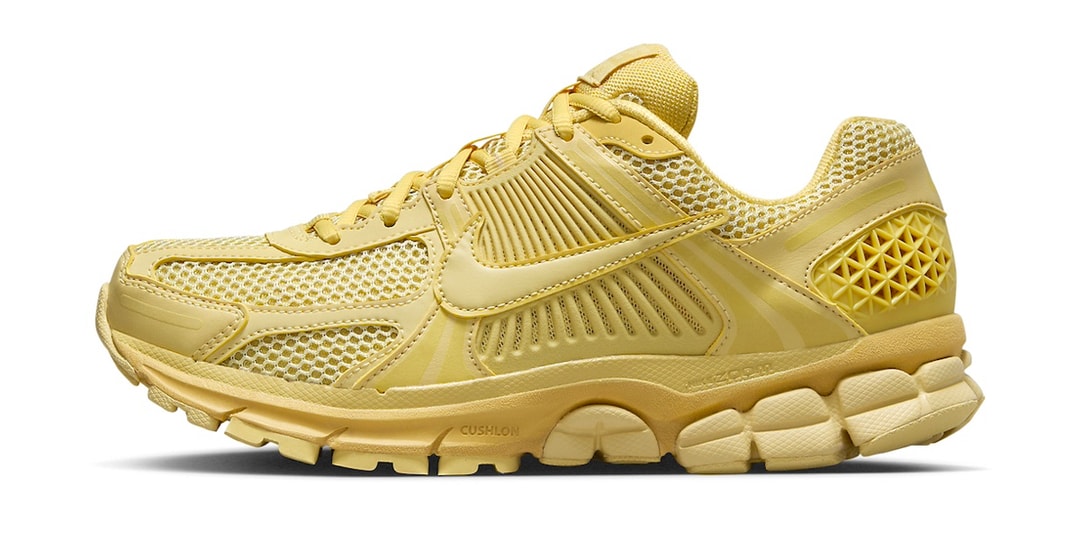 Официальный взгляд на Nike Zoom Vomero 5 «Saturn Gold»