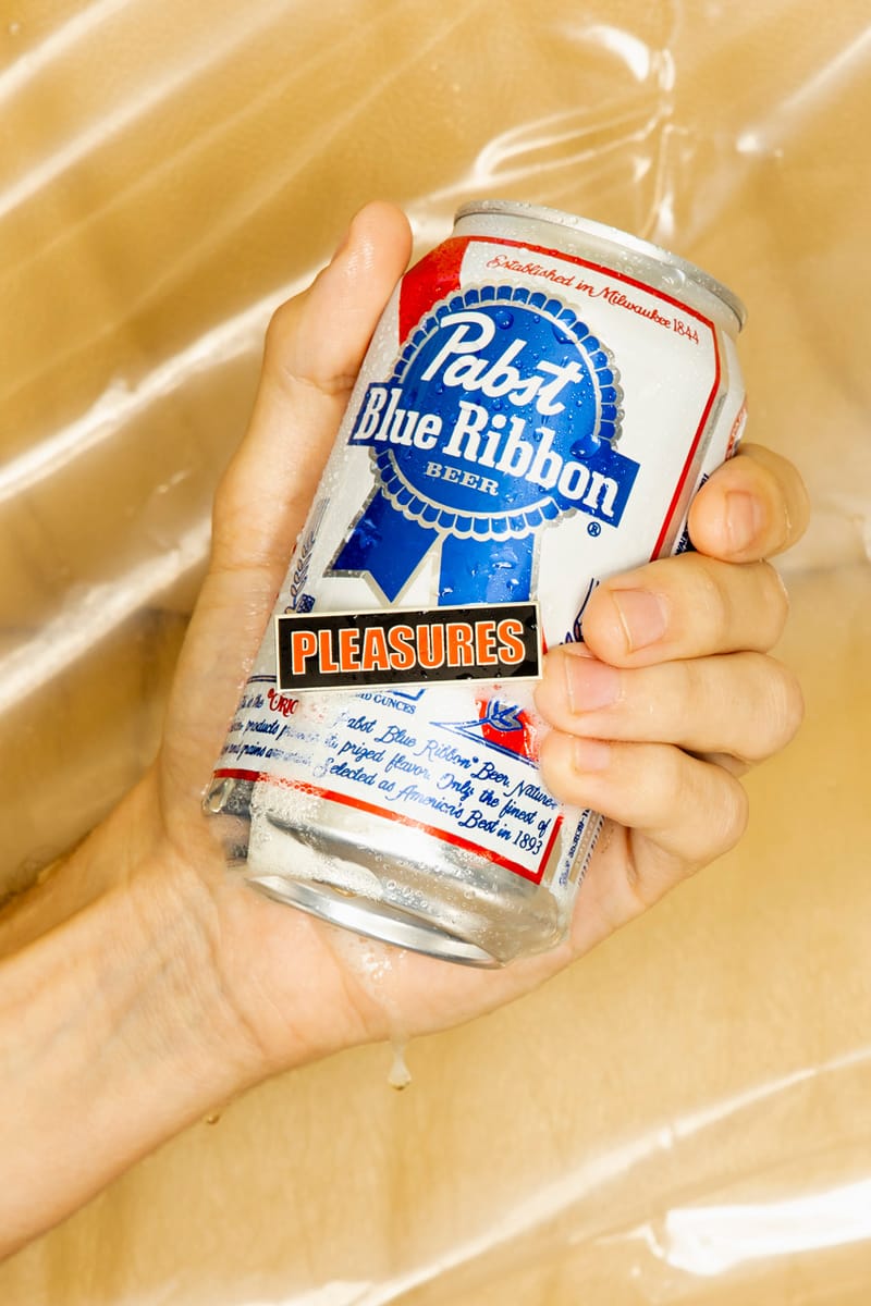 PLEASURES x Pabst Blue Ribbon Drop Commemorative Capsule | Hypebeast