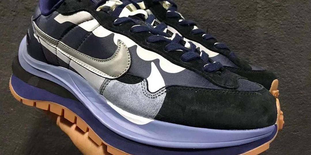 Изображения первого взгляда Surface для кроссовок sacai x Nike LD Waffle, возвращающихся в 2024 году