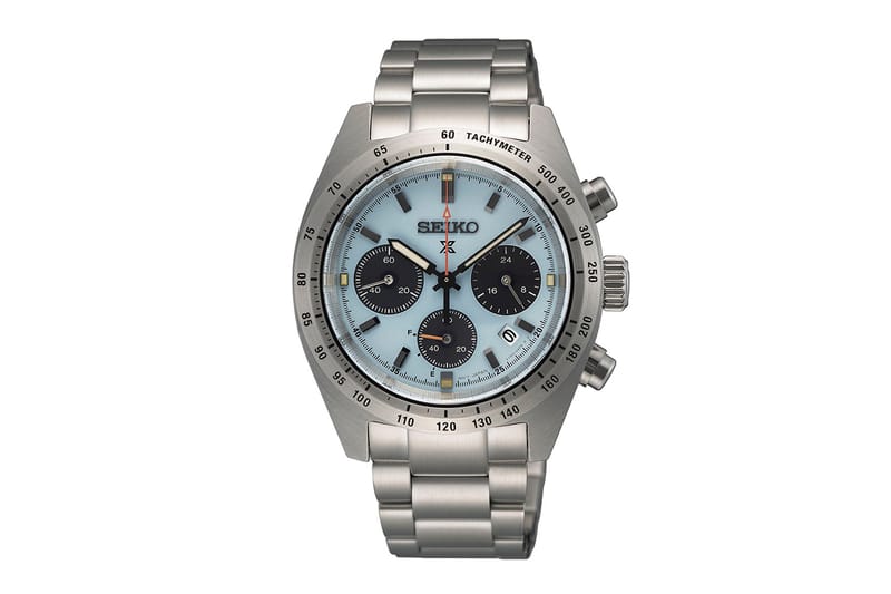 Seiko chronograph hot sale blue face