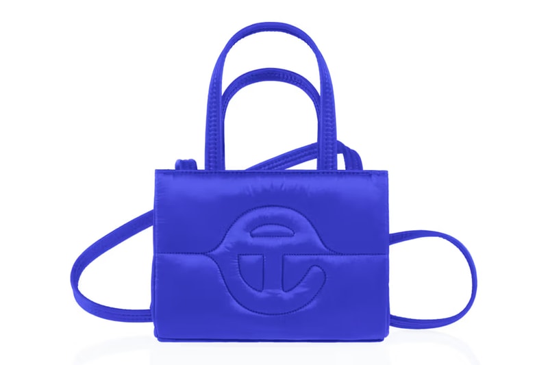 Telfar Dips Puff Capsule in Yellow & Painters Tape Blue Hypebeast