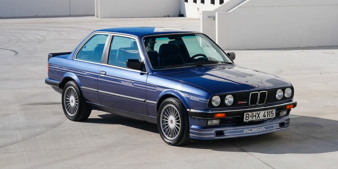 Редкие заводские версии BMW Alpina B6 84 года выставлены на аукционе