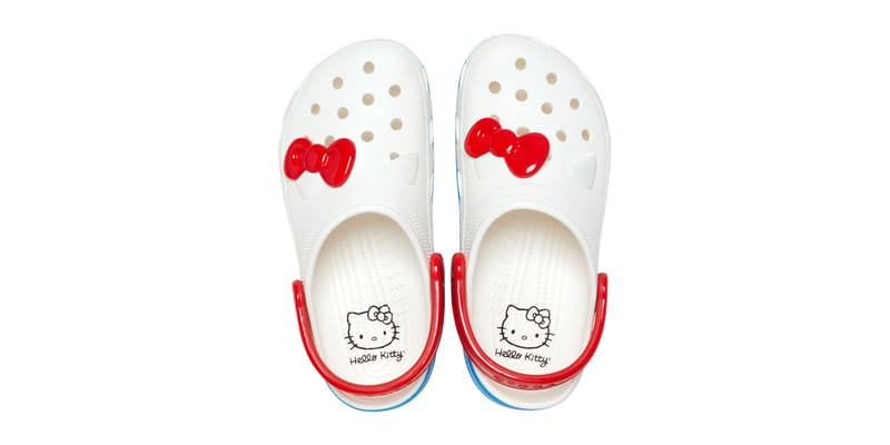 Hello sale kitty crocs